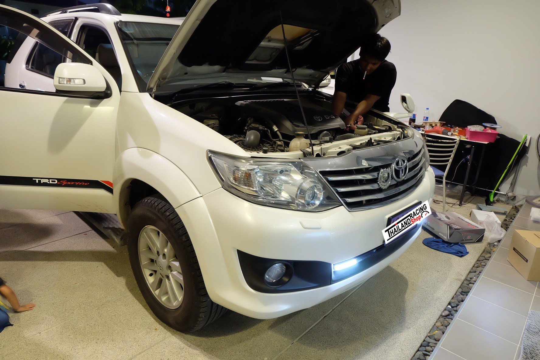 TOYOTA VIGO  ติดตั้งเครื่องเสียง 2Din หน้าจอ 10.1 นิ้ว