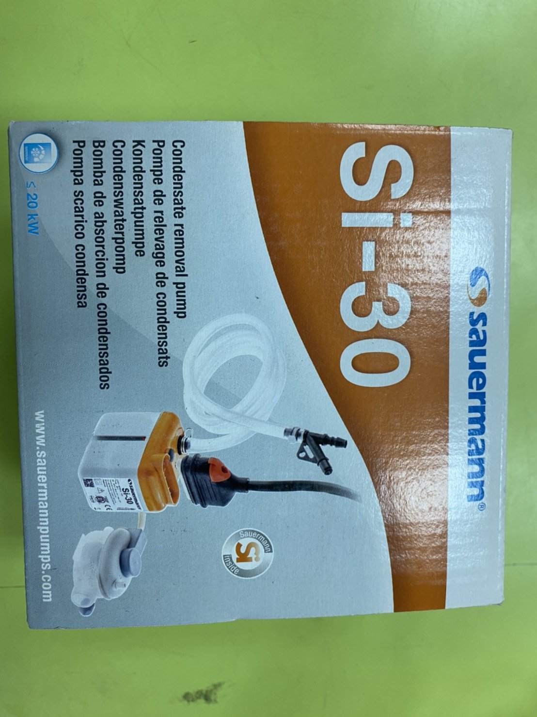กาลักน้ำ Mini condensate removal pumps  Si 30 Sauermann Pumps