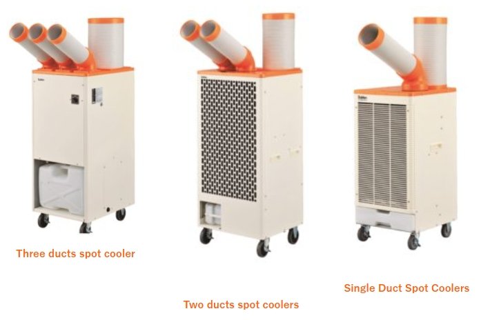 Suiden Spot Coolers Refrigerative Air Conditioning Units