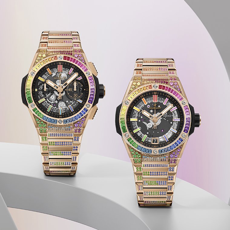 HUBLOT Big Bang Integrated Rainbow