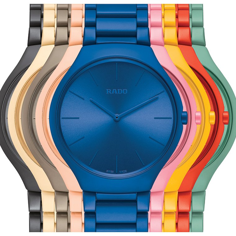 Rado True Thinline Les CouleursTM Le Corbusier