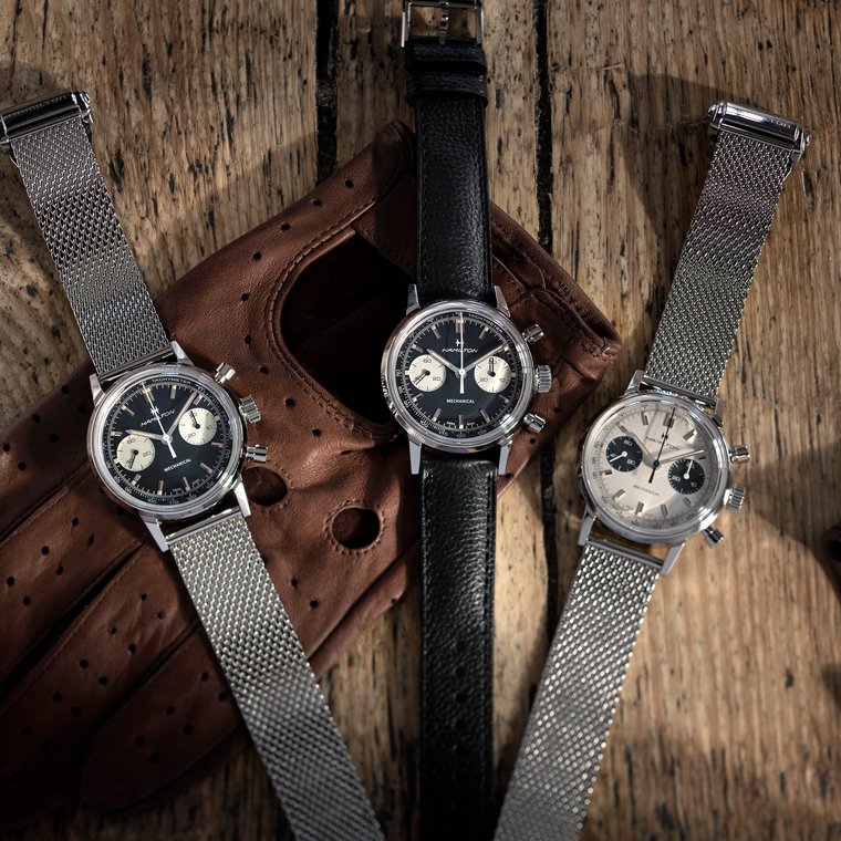 INTRA-MATIC CHRONOGRAPH H: นาฬิการะบบโครโนกราฟแบบไขลานรุ่นใหม่ล่าสุด พร้อมปลุกกระแสสไตล์อเมริกันคลาสสิกให้กลับมาอีกครั้ง