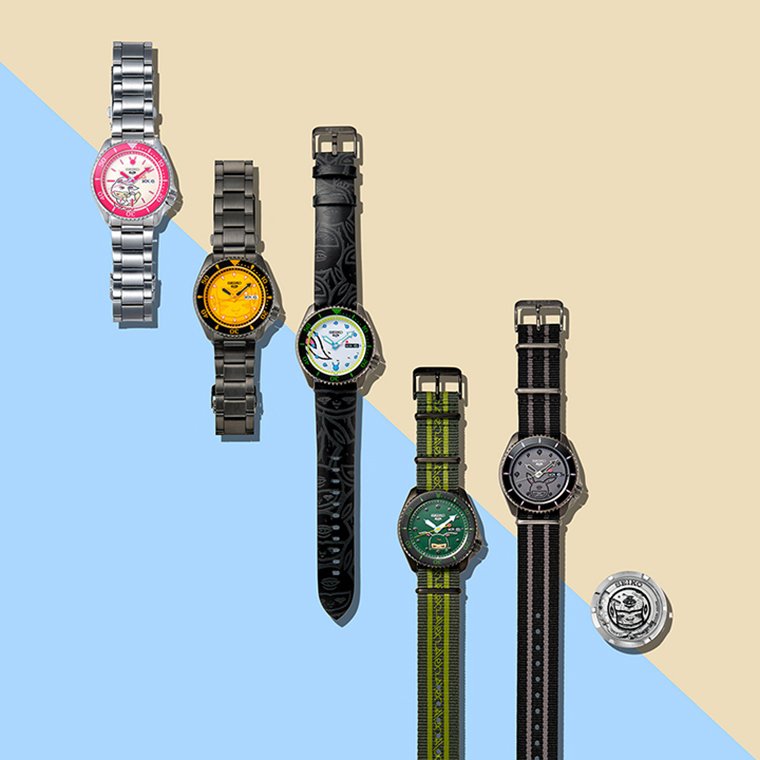 Seiko 5 Sports x ALEX FACE