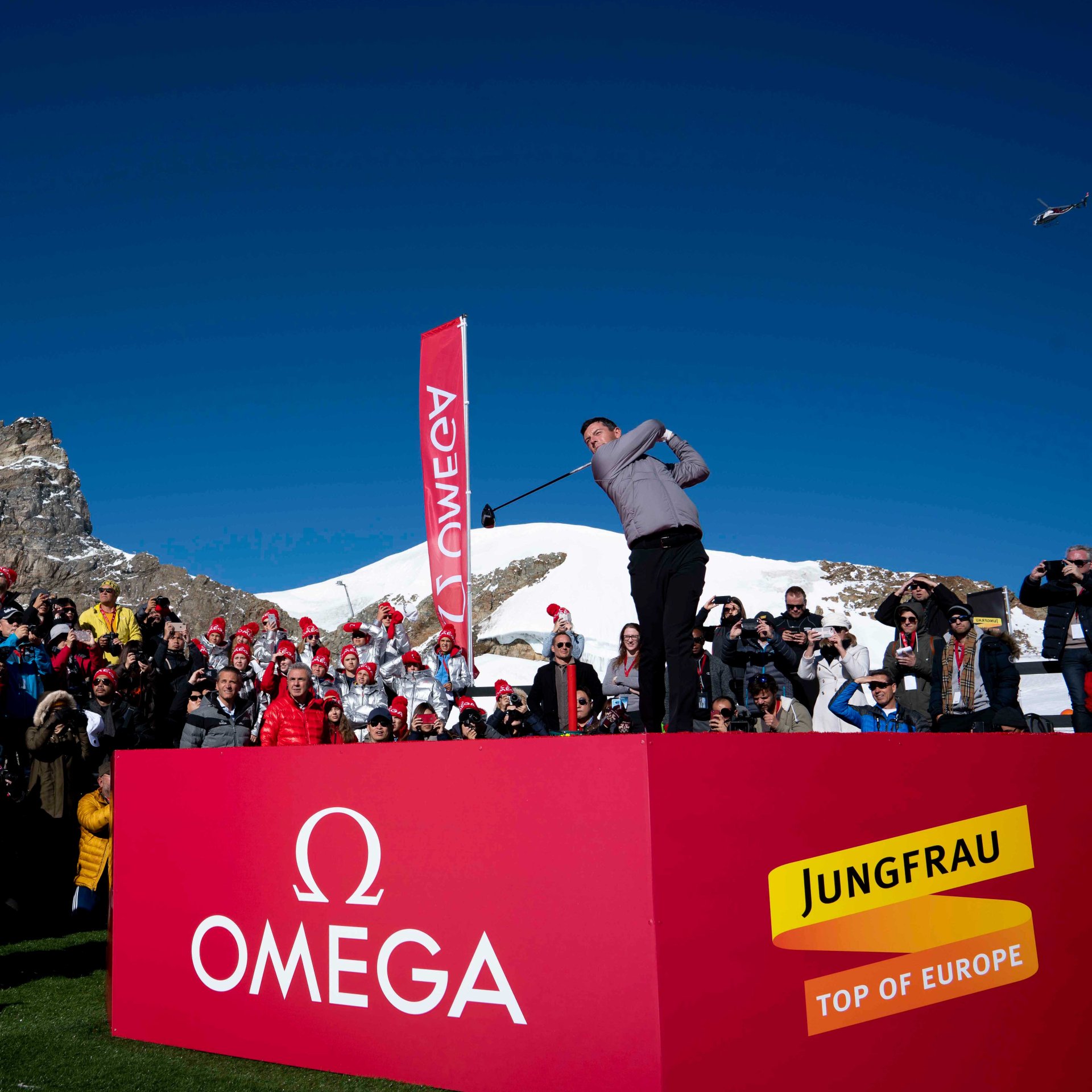 Hole-in-One on the top of Europe