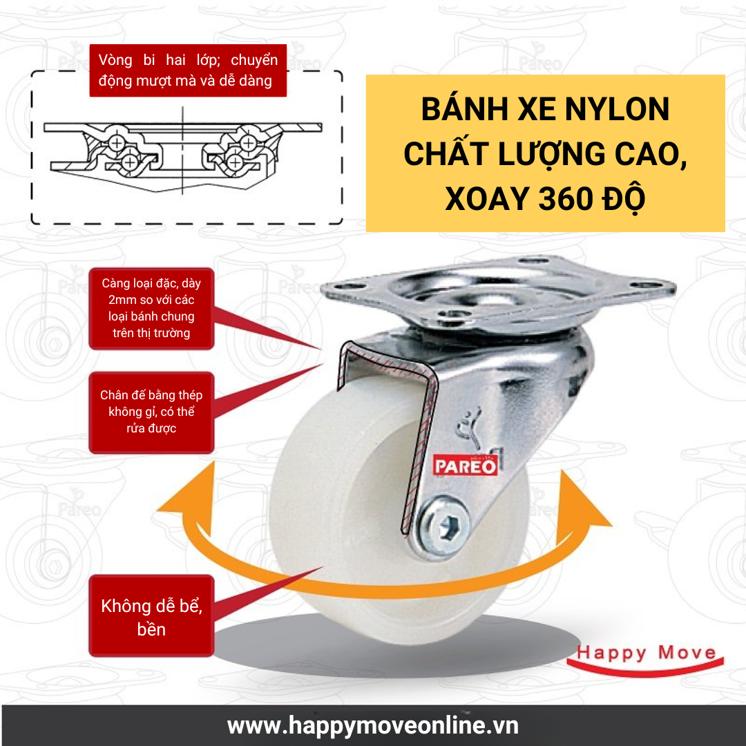 Tại sao bánh xe bằng thép không gỉ là lựa chọn tốt nhất cho cả mục đích công nghiệp và gia đình?