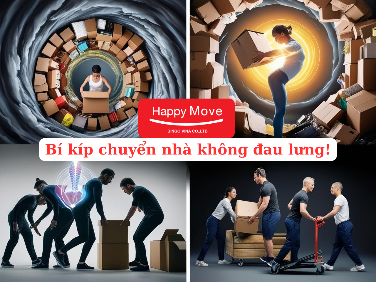 Bí kíp chuyển nhà không đau lưng!