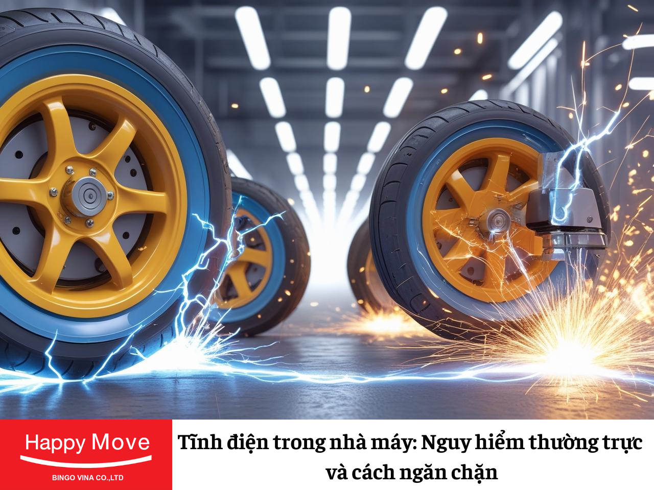 Tĩnh điện trong nhà máy: Nguy hiểm thường trực  và cách ngăn chặn