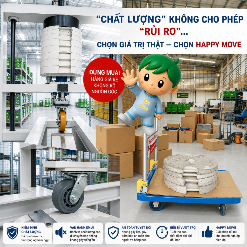 5 lý do tại sao các nhà máy công nghiệp luôn lựa chọn sử dụng sản phẩm của Happy Move 