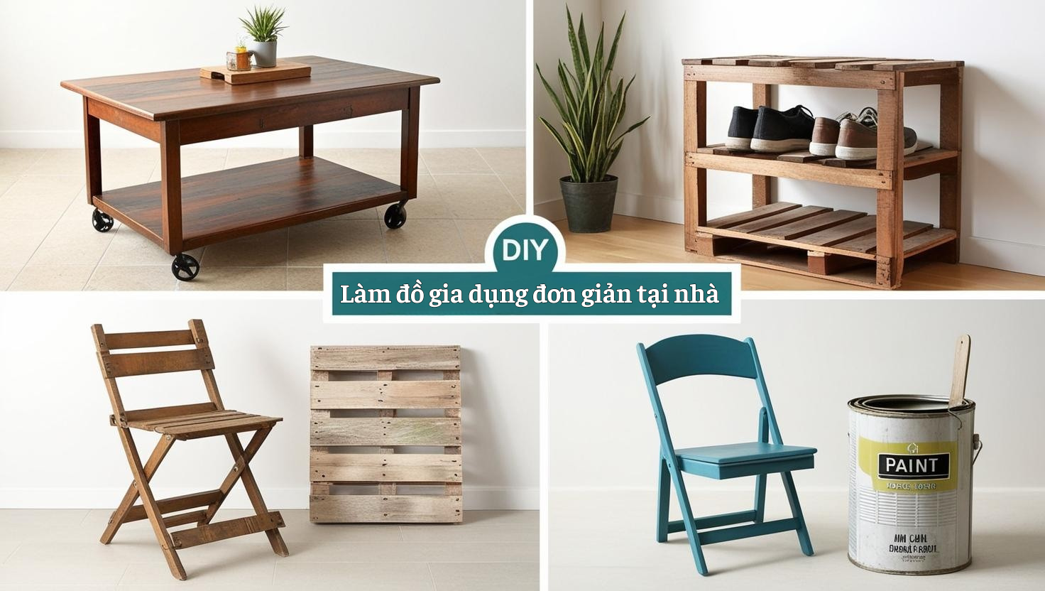 Tự làm đồ gia dụng đơn giản tại nhà thay vì mua mới  vừa tiết kiệm, vừa sáng tạo