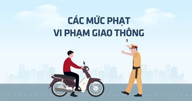 Mức phạt mới với người điều khiển xe máy tham gia giao thông từ 1/1/2025