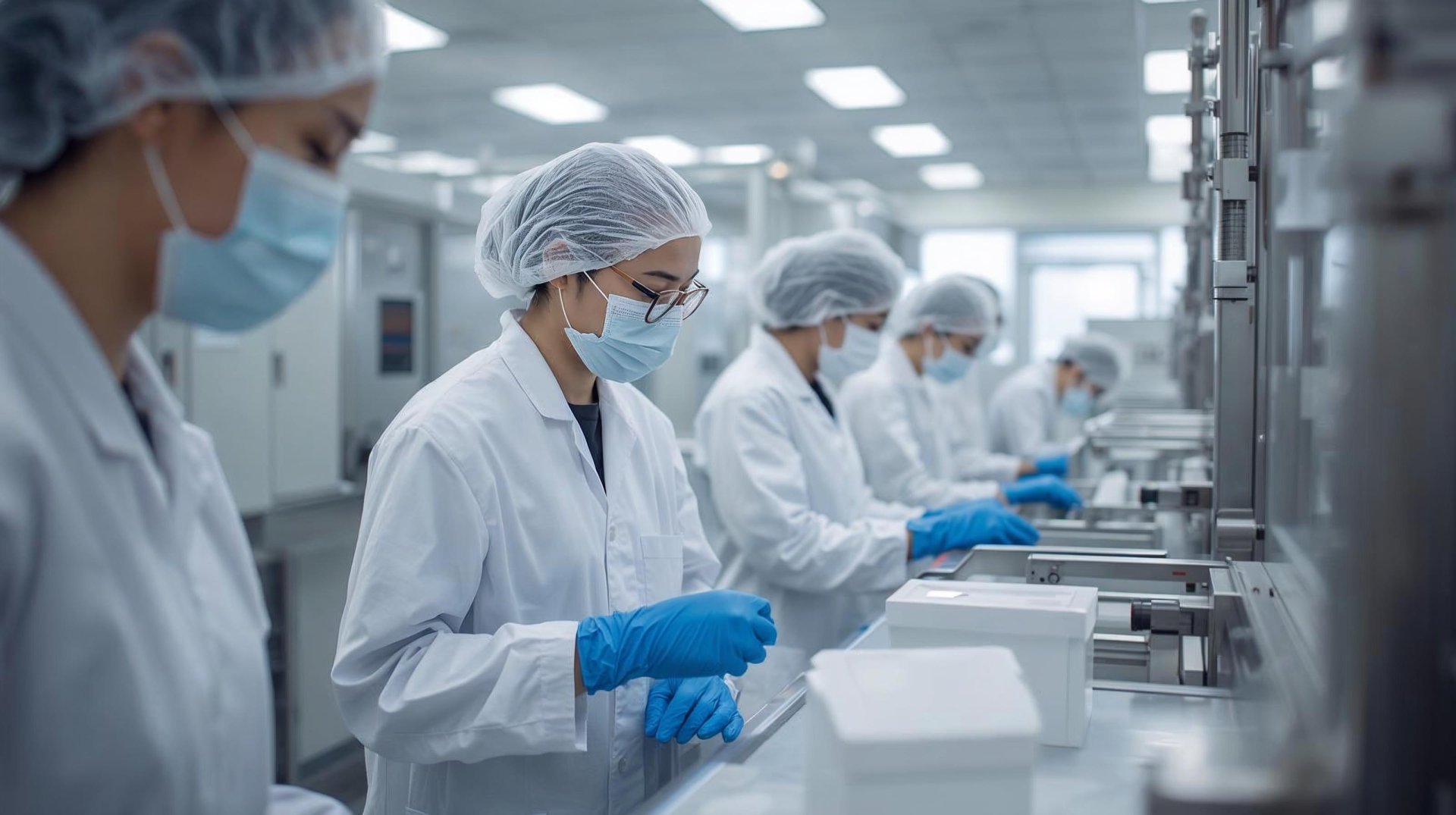 Bánh Xe Đẩy Phòng Sạch - Giải Pháp Chuẩn GMP Cho Nhà Máy Dược Phẩm