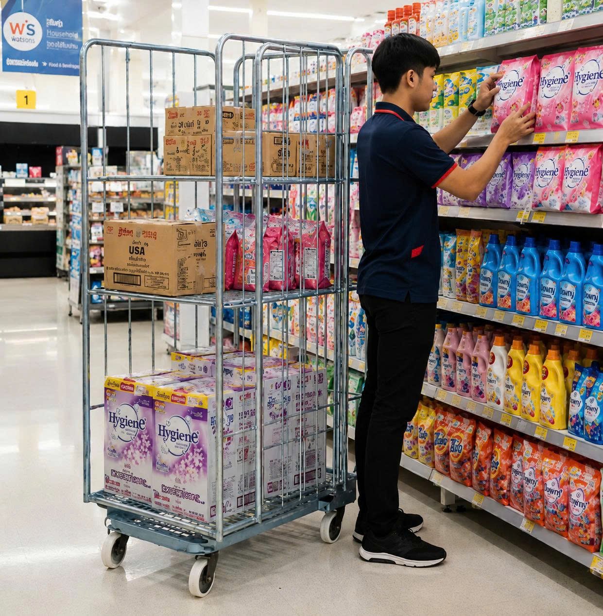 Xe đẩy lồng thép lưu trữ là gì và tại sao chúng cần thiết trong môi trường công nghiệp?