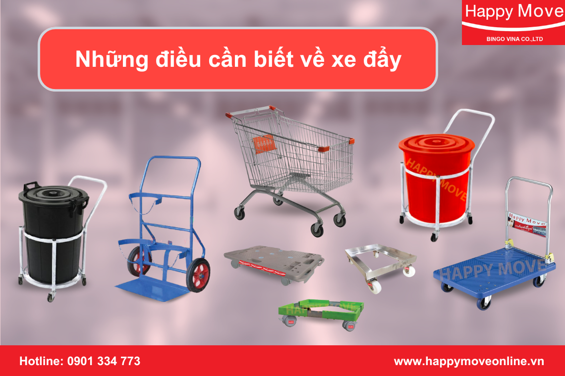 Những điều cần biết về xe đẩy hàng 