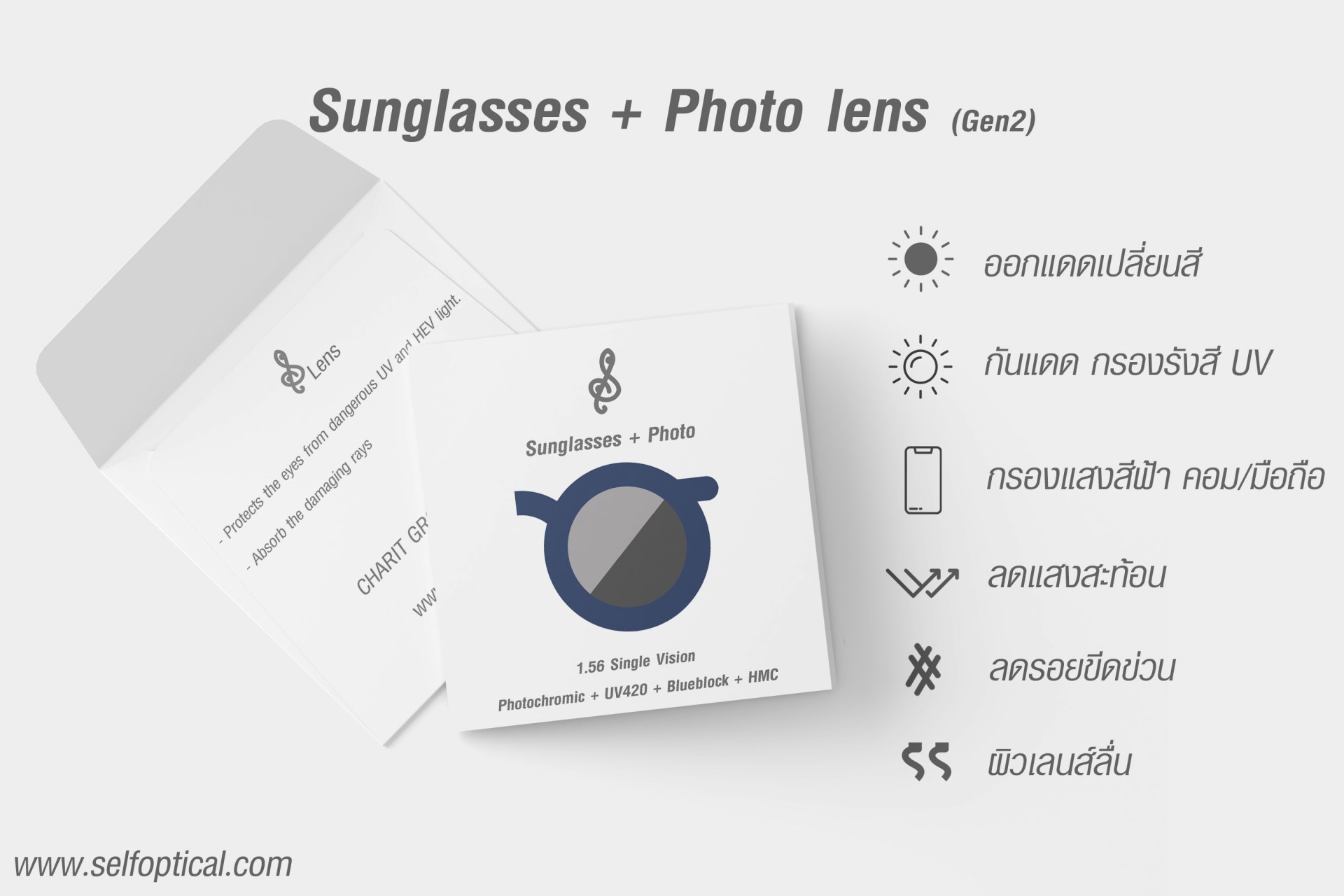 Sunglasses + Photo Lens