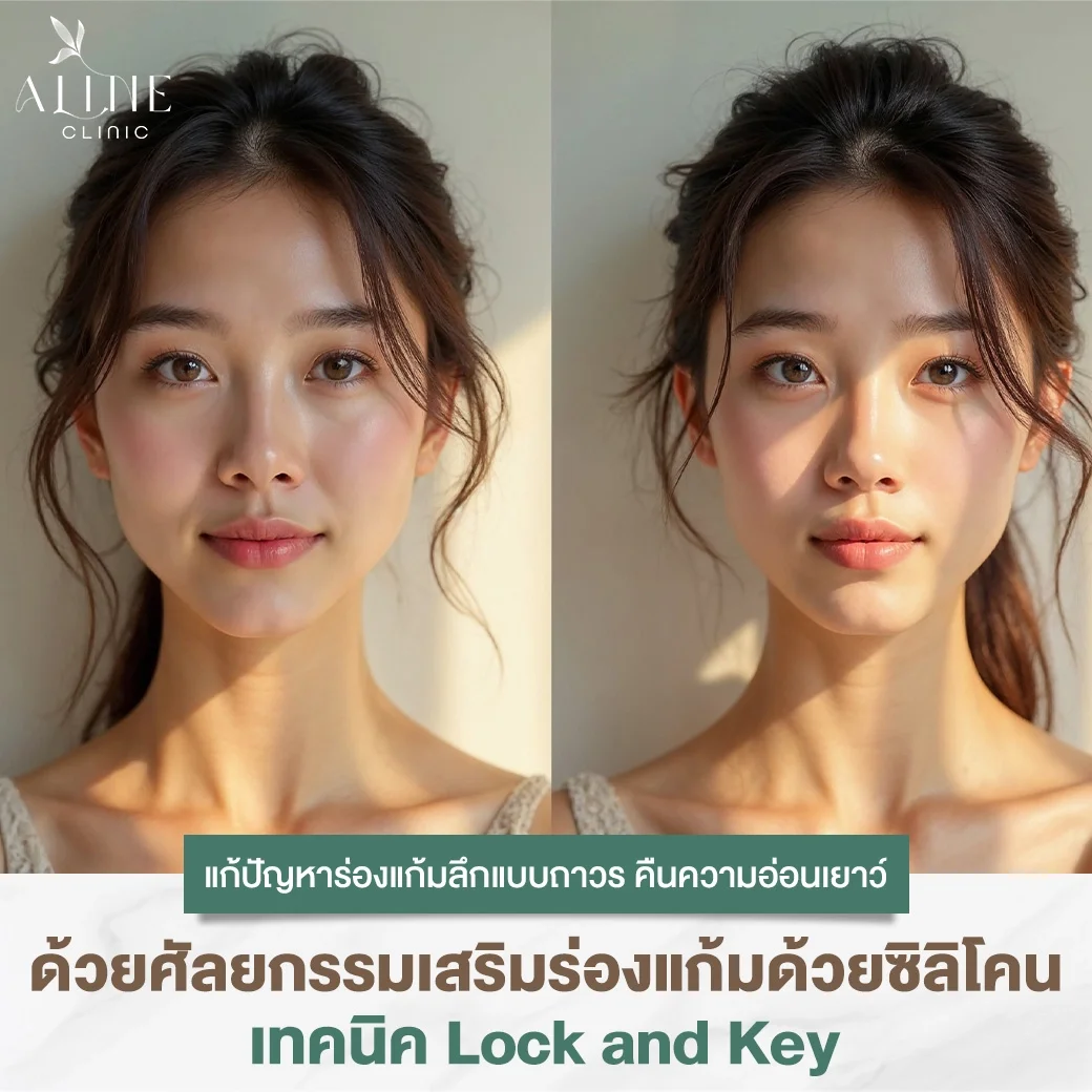 เสริมร่องแก้มด้วยซิลิโคน โคราช