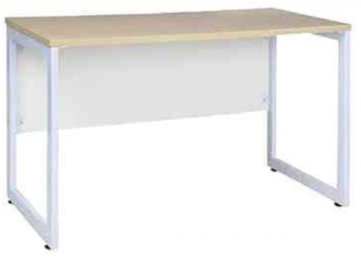 โต๊ะทำงาน / โต๊ะคอม ขาเหล็กสี่เหลี่ยม