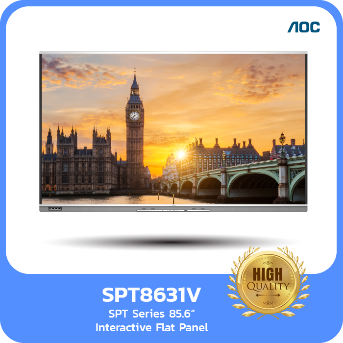 SPT8631V SPT Series 85.6” AOC Interactive Flat Panel