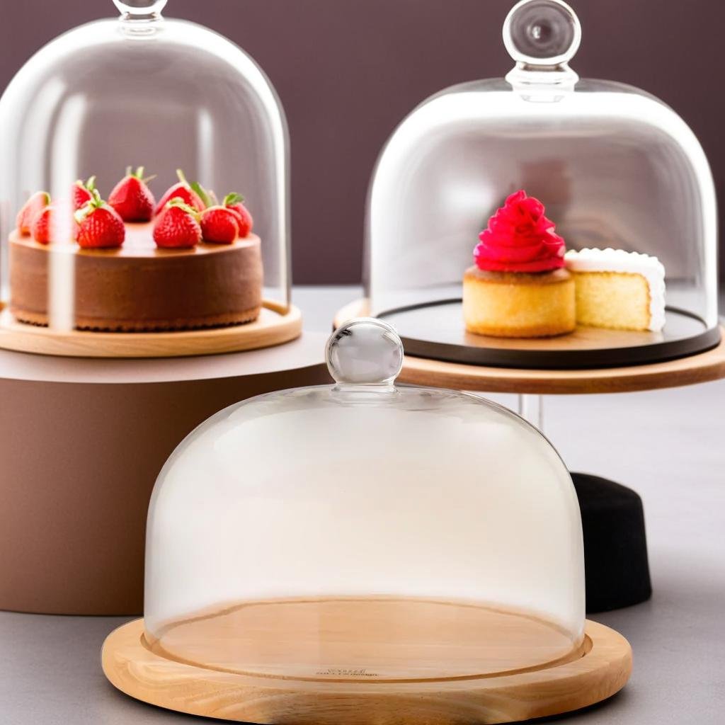 LARGE CAKE GLASS DOME