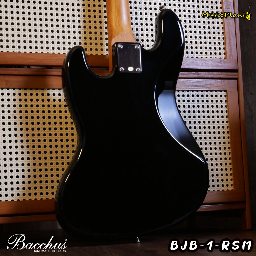 Bacchus เบสไฟฟ้า รุ่น BJB-1-RSM/M BLK BLACK BEAUTY - musicplant