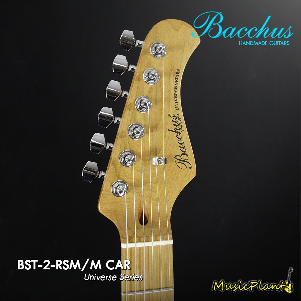 Bacchus กีตาร์ไฟฟ้า รุ่น BST-2-RSM/M CAR CANDY APPLE RED - musicplant