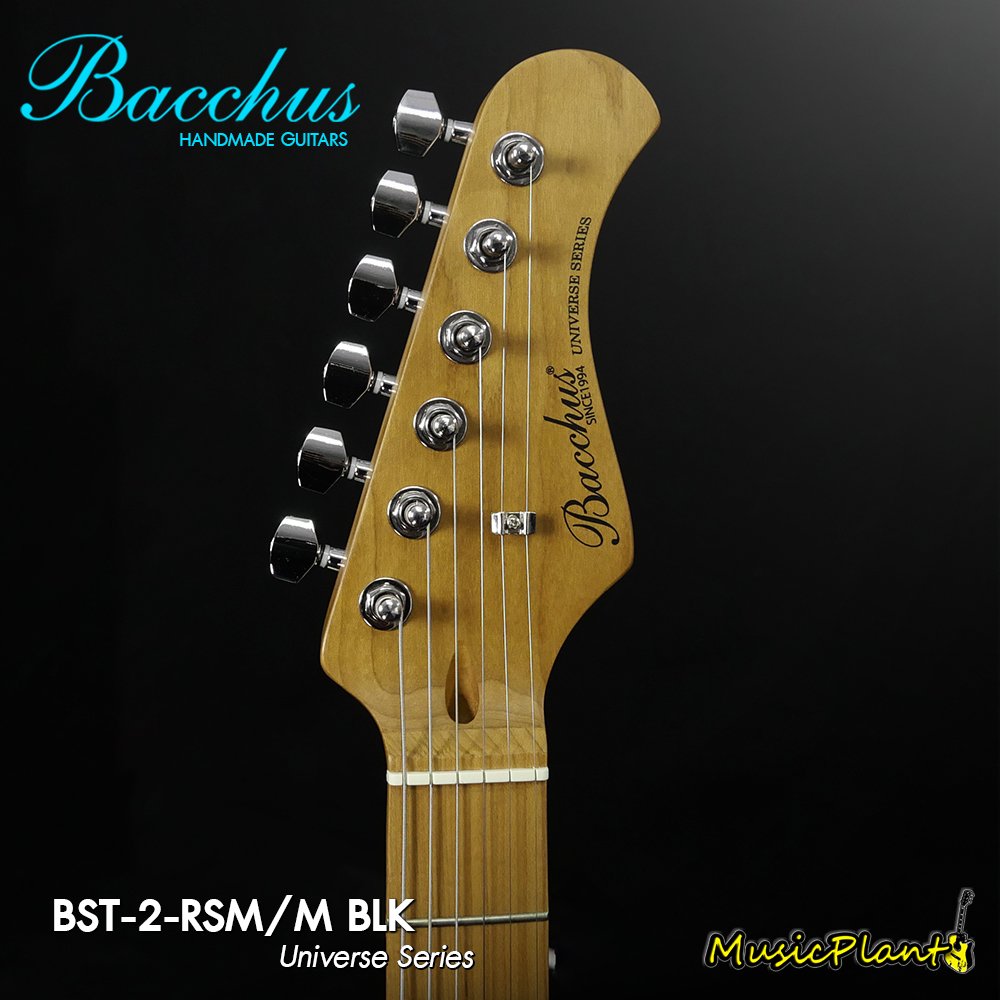 Bacchus กีตาร์ไฟฟ้า รุ่น BST-2-RSM/M BLK BLACK BEAUTY - musicplant