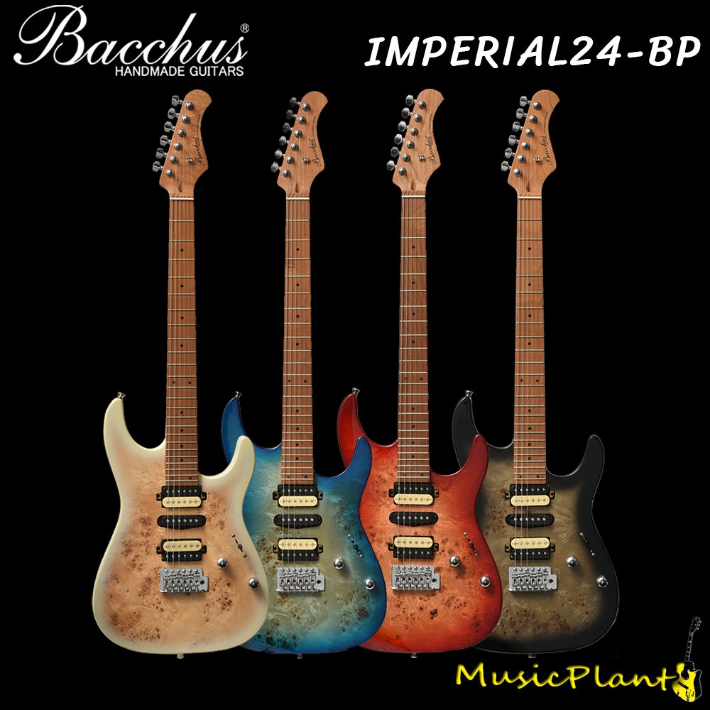 Bacchus กีตาร์ไฟฟ้า รุ่น IMPERIAL24-BP-RSM/M - musicplant