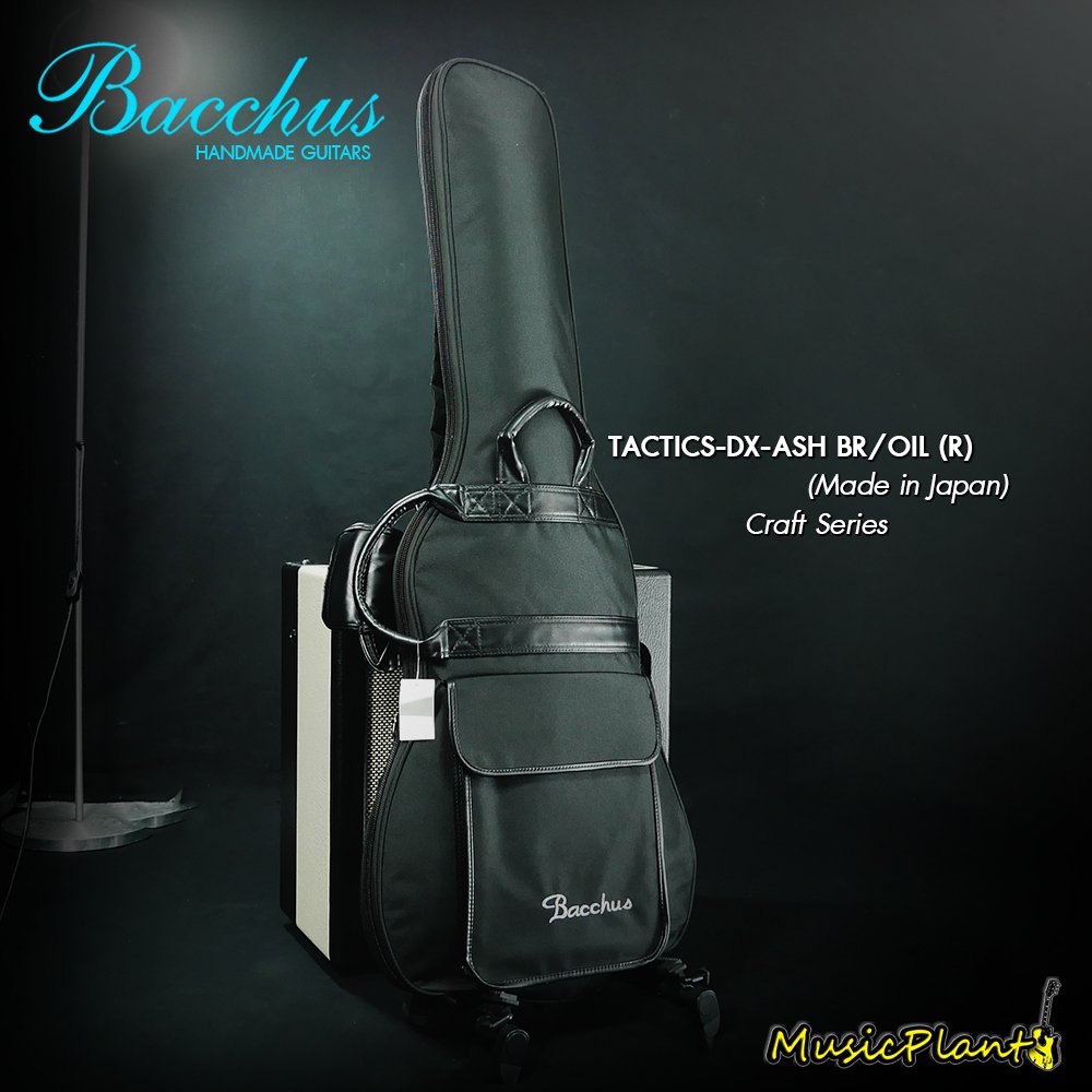 Bacchus กีตาร์ไฟฟ้า รุ่น TACTICS-DX-ASH BR/OIL (R) - musicplant