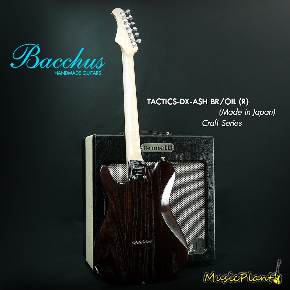 Bacchus กีตาร์ไฟฟ้า รุ่น TACTICS-DX-ASH BR/OIL (R)