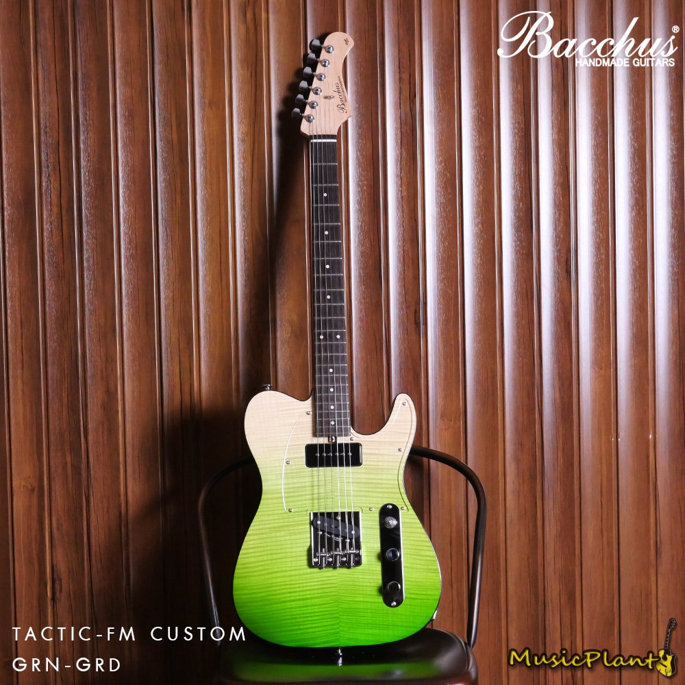 Bacchus กีตาร์ไฟฟ้า รุ่น TACTICS-FM CUSTOM GRN-GRD - musicplant