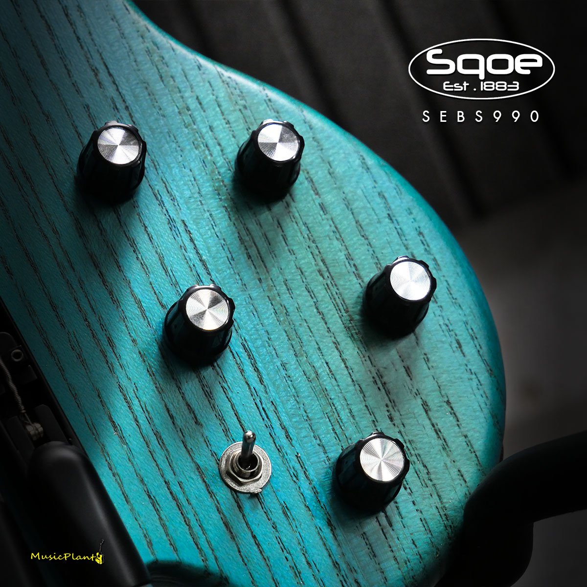 Sqoe เบสหัวตัด SEBS990 Headless Bass musicplant