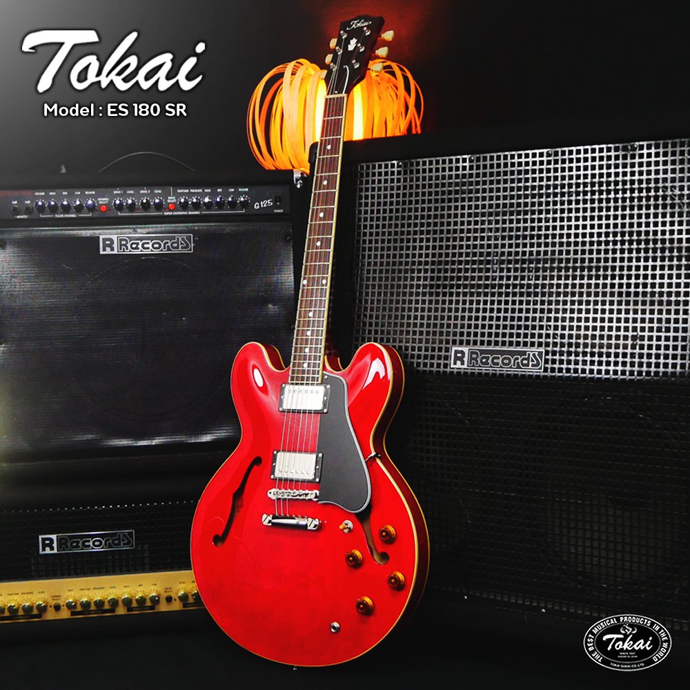 Tokai ES180 SR セミアコ - 楽器/器材