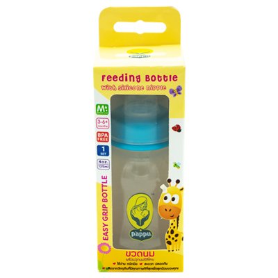 4 Oz Easy Grip bottle With Silicone Nipple