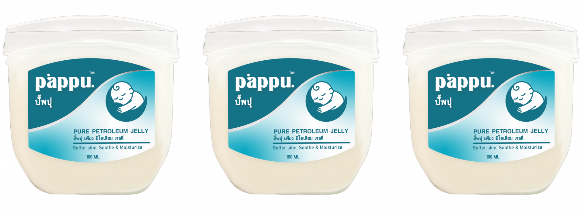 Pure Petroleum Jelly (3 pack)