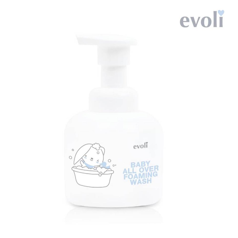 Evoli โฟมอาบน้ำสระผม 300 ml) (0m+)