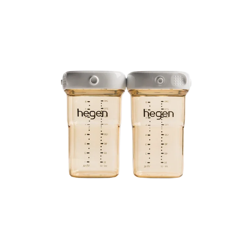 HEGEN ขวดเก็บนมสูญญากาศ 8 ออนซ์ BREAST MILK STORAGE (2 pcs.)