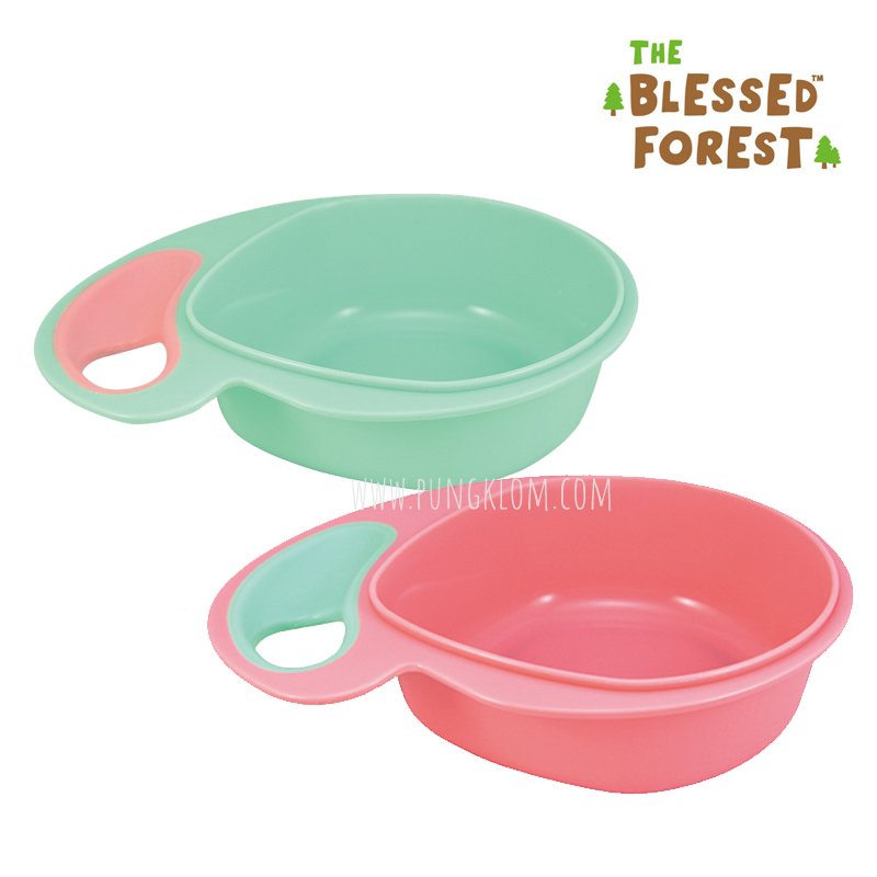 ชุดชามพลาสติกป้อนอาหาร (2 ชิ้น) - The Blessed Forest