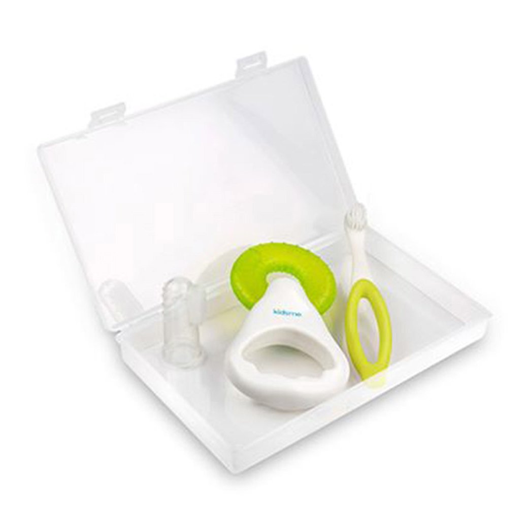 KIDSME ชุดอุปกรณ์ดูแลช่องปากเด็กเล็ก Baby Oral Care Set (3m+)