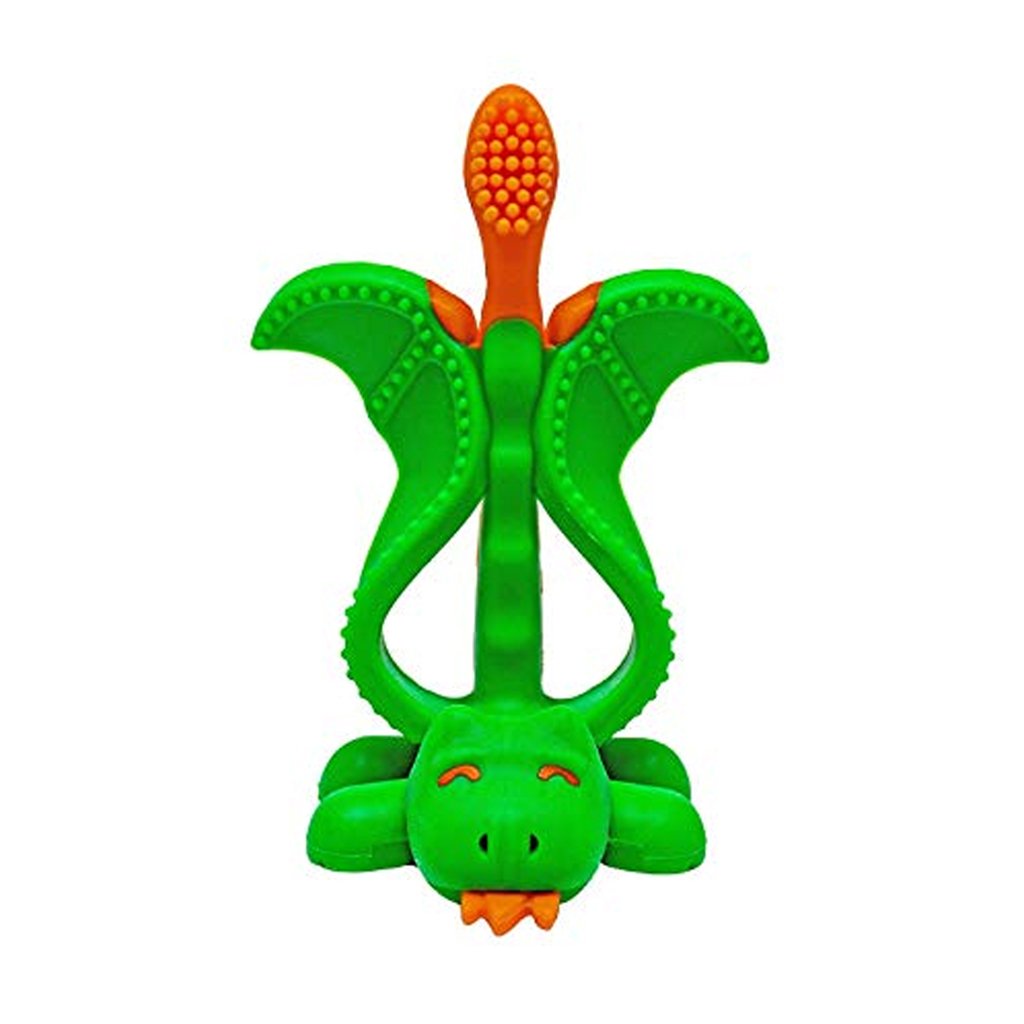 BABY BANANA แปรงสำหรับเด็กโต Mystical Dragon Toothbrush & Teether (3m+)
