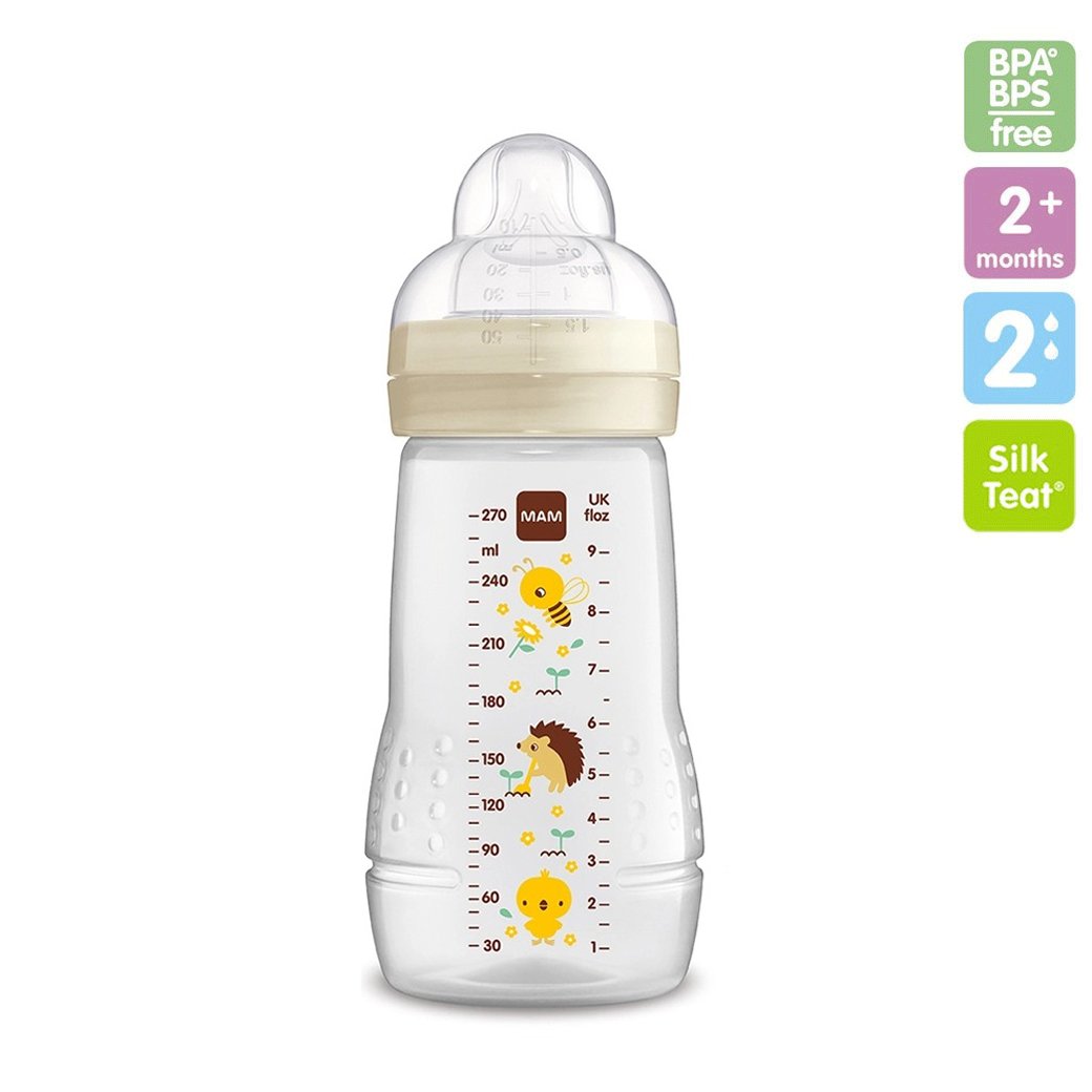MAM Baby Bottle 9 oz (270ml) [Teat#2]