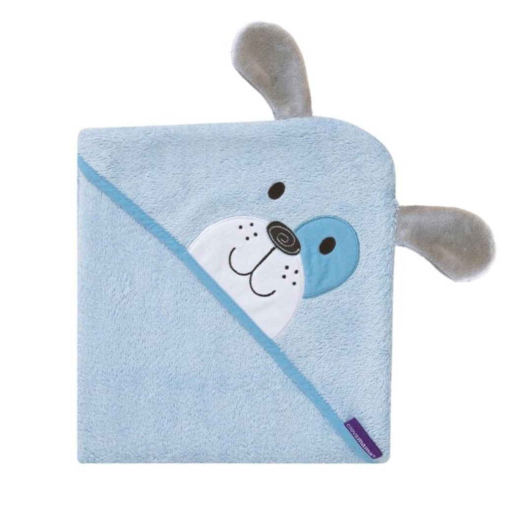 CLEVAMAMA ผ้าเช็ดตัวสำหรับเด็ก Bamboo Apron Baby Bath Towel (98x104 cm) (0-4y)