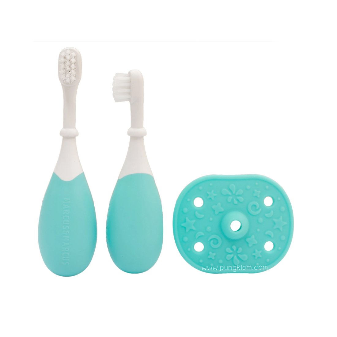 Marcus & Marcus - 3 Stage Palm Grasp Toothbrush Set