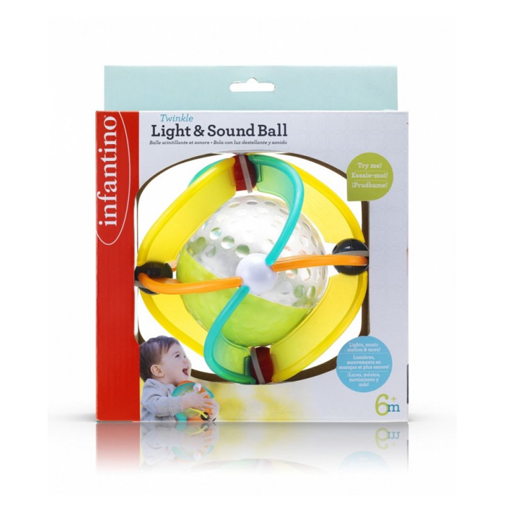 INFANTINO TWINKLE LIGHT & SOUND BALL - Pungklom