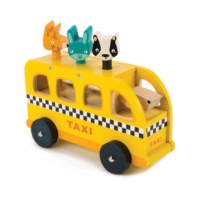 TENDER LEAF TOYS ของเล่นไม้ Animal Taxi