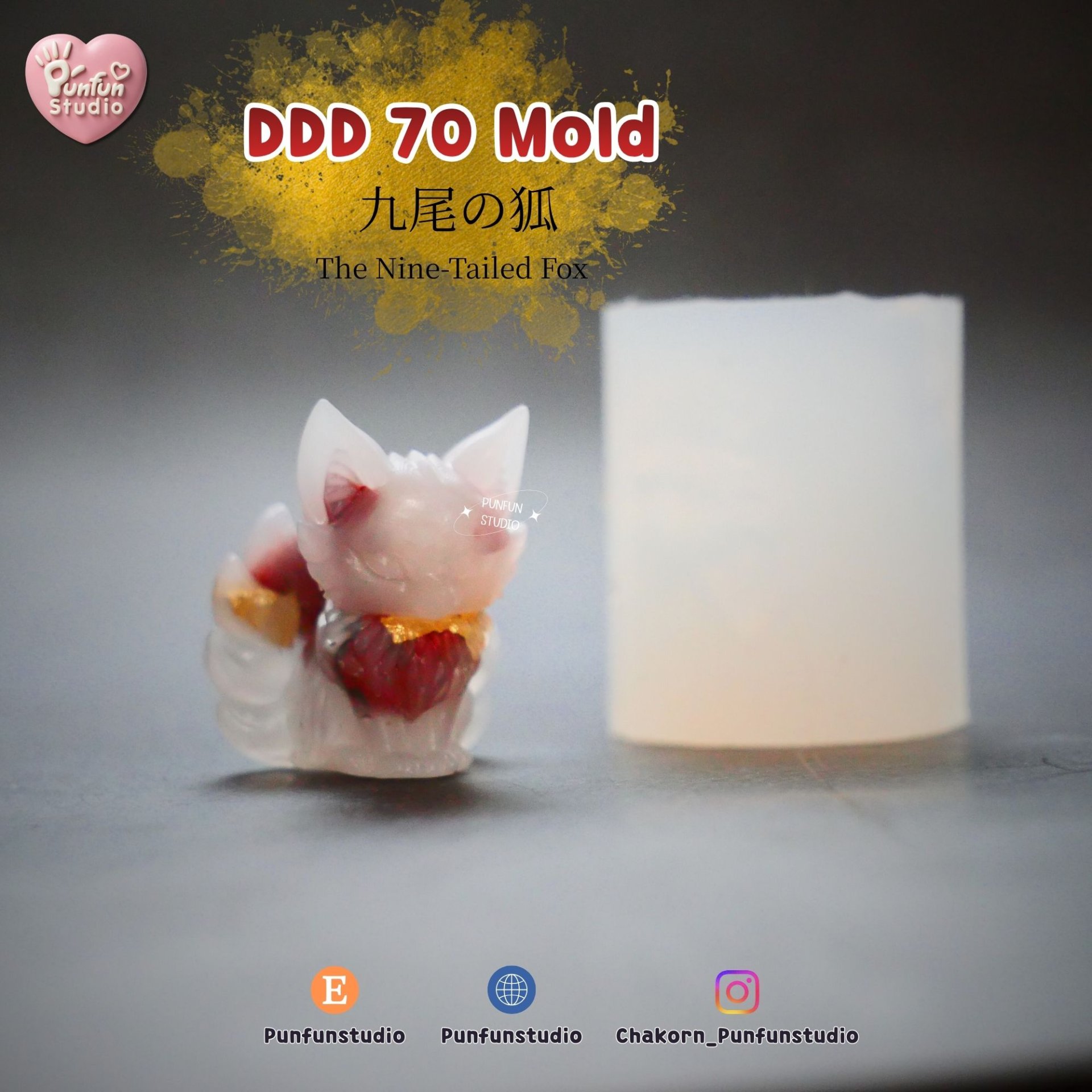 DDD 68-70 Tiny 3D Molds / Amulet UV resin Mold