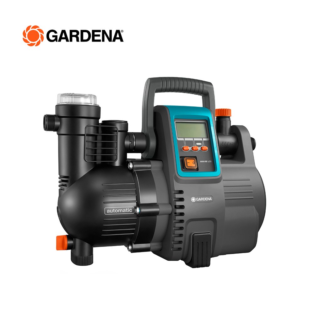 Gardena ปั๊มน้ำอัตโนมัติ สำหรับบ้านและสวน 5000/5 LCD
