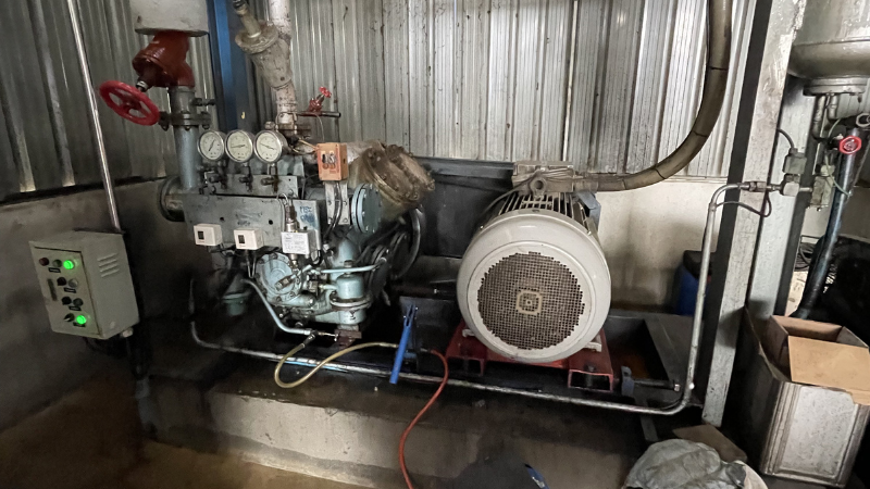 ระบบทำความเย็น Ammonia Refrigeration พร้อมติดตั้ง VFD