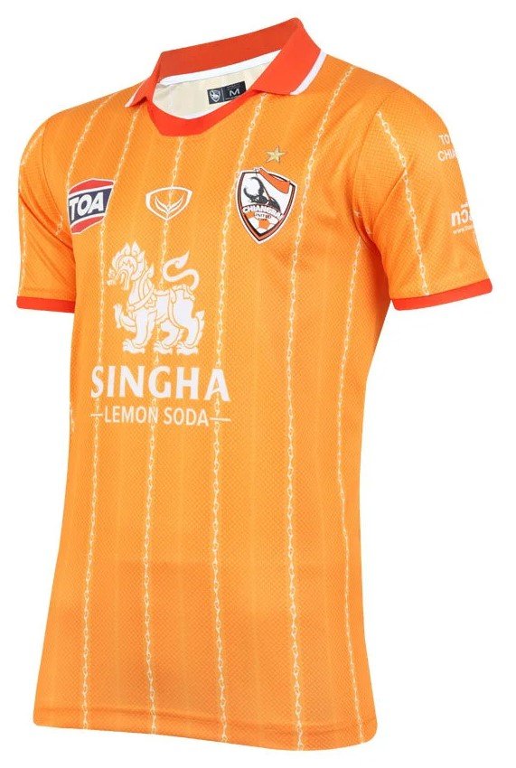 Chiang Rai United FC Thailand Football Soccer League Jersey Shirt Home  Orange Player Edition - thailandoriginalmade