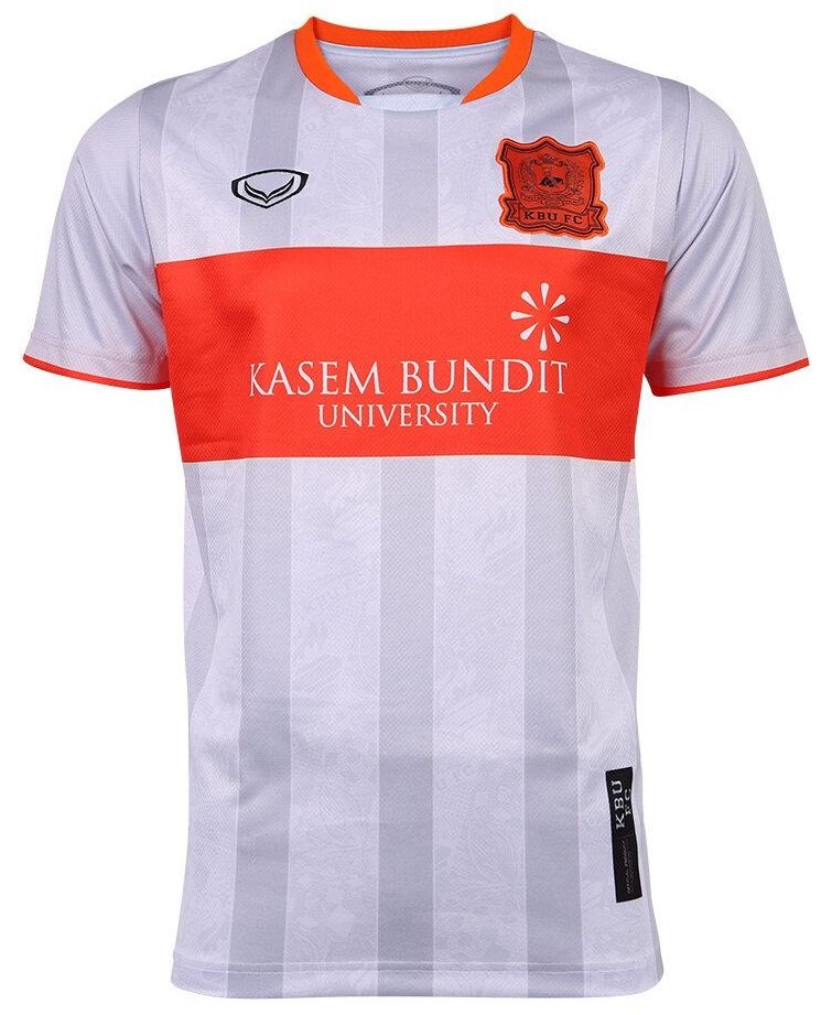 2022 Kasem Bundit University F.C. Thailand Football Soccer League Jersey Shirt White