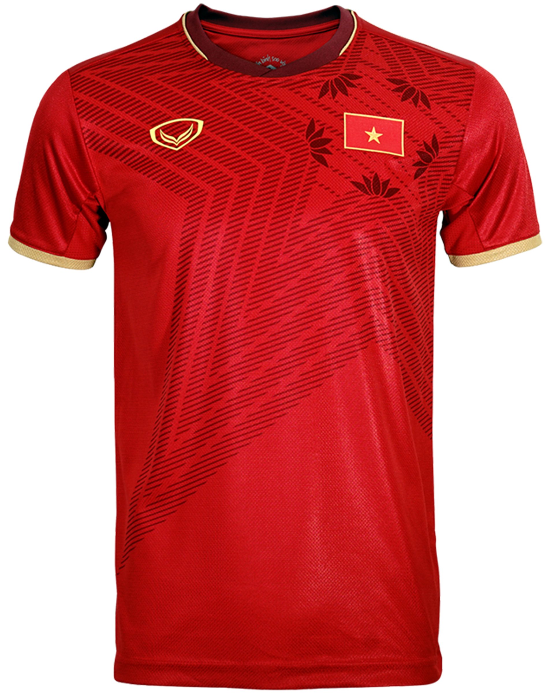 2020 Vietnam National Team Genuine Official Football Soccer Jersey Shirt  Home Red - Player Version - thailandoriginalmade