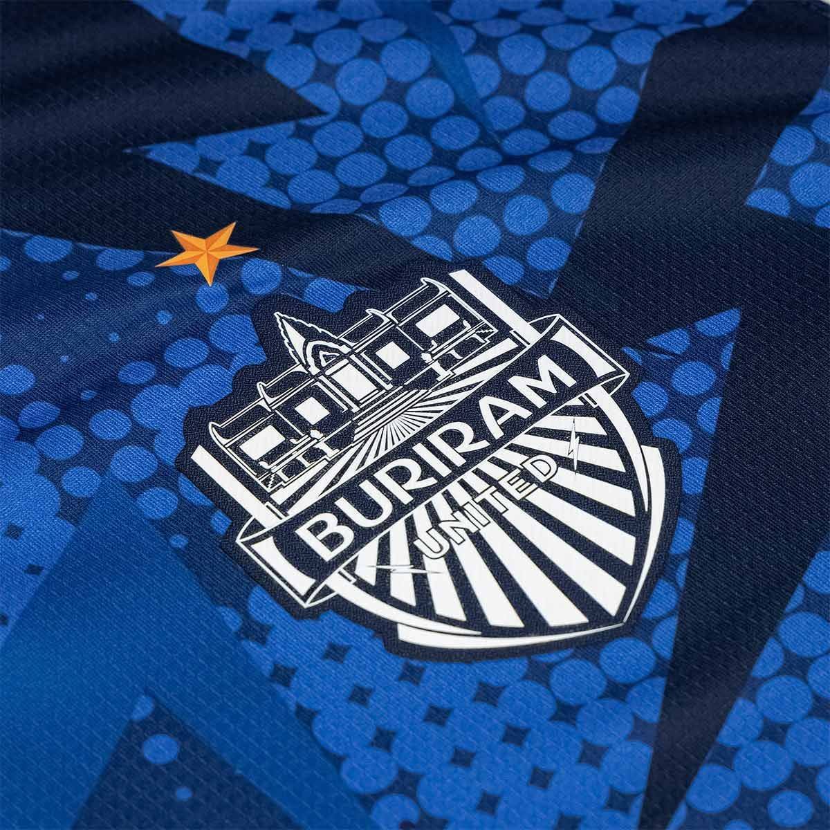 2022 Buriram United Thailand Football Soccer League Jersey Shirt Home Blue  - AFC Champion League - ACL Player Edition